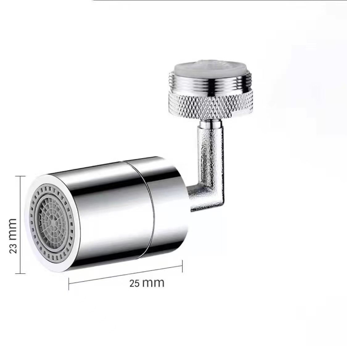 Cross-border 1080-degree mechanical arm foaming machine, universal extension anti-splash water washing tool, bathroom washbasin water dragon Item Picture