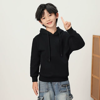 2025新款重磅男童卫衣400克儿童连帽加厚卫衣舒适百搭纯棉大毛圈