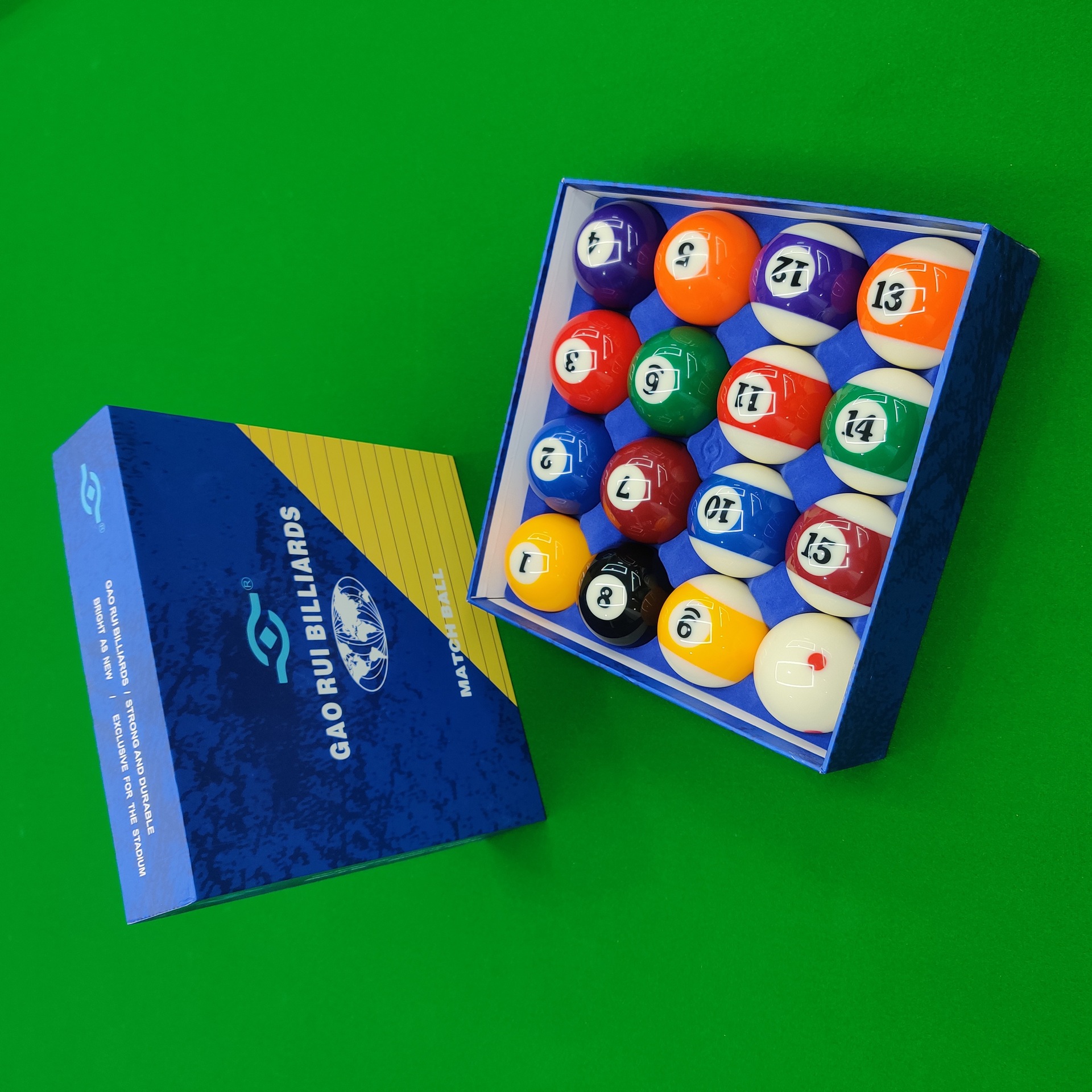 Americano 8A billar Grande Mediano y ocho billar estándar bola de cristal 57,2mm bola casa