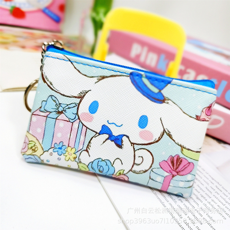 Bolso de la moneda de los niños de dibujos animados lindo niños y niñas monedero bolso de La Moneda bolso de la tarjeta de cremallera pequeña bolsa regalo del estudiante de la escuela primaria