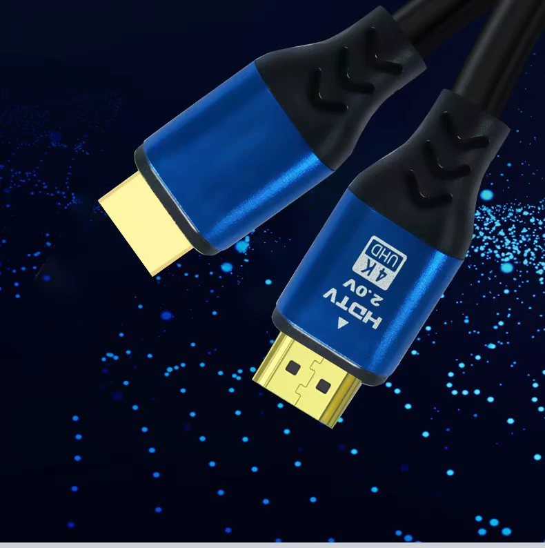 Кабель высокой четкости версии 2.0 4K для подключения компьютерного монитора, телевизора, проектора, передачи данных HTDV, оптовая продажа кабелей HDTVI