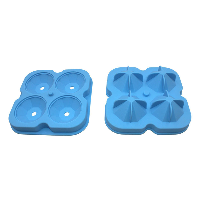 Cubetera con Tapa de Panal de Silicona con Congelación Rápida para Uso Doméstico