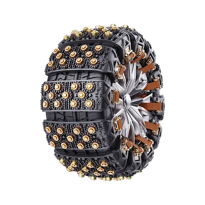 Extra Thick 11 Steel Bowl, Tire snow chain - 1-black