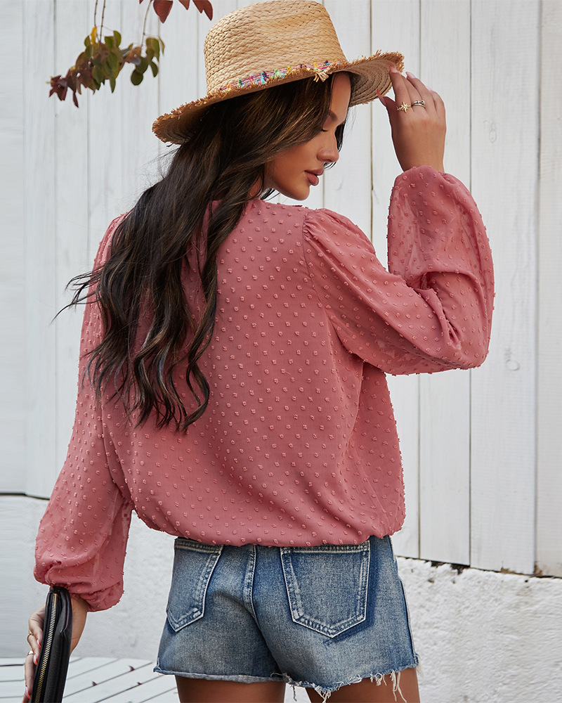 summer new fashion casual simple shirt NSKA37610