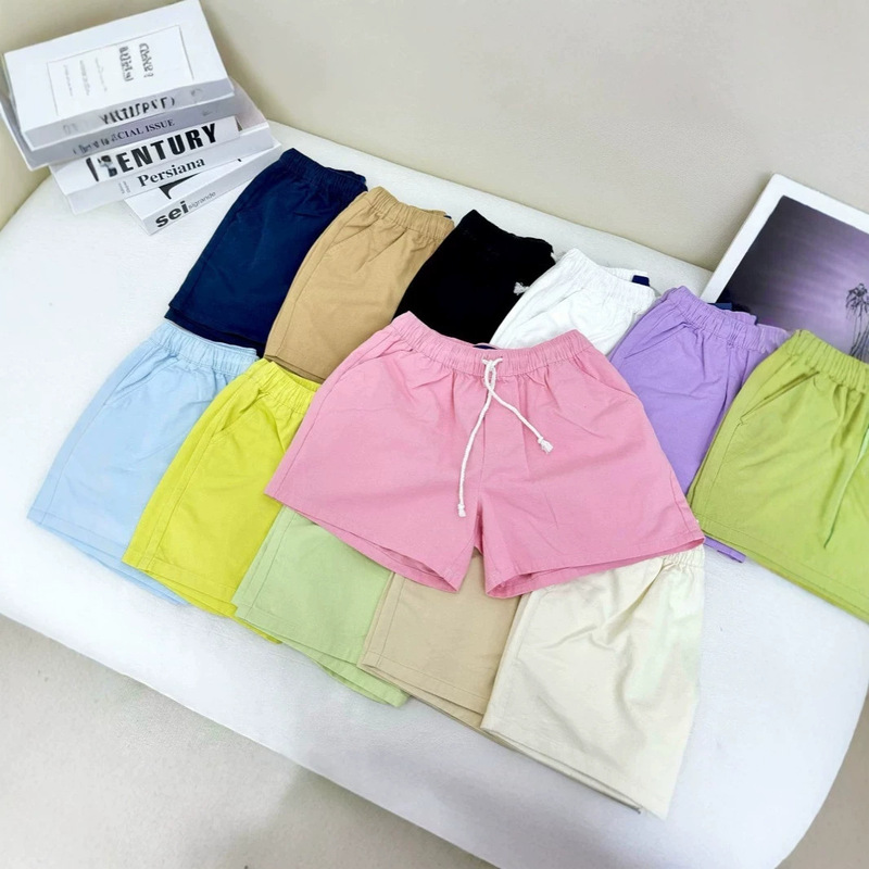 Rl Ralph Lauren Logo Solid Color Shorts Hot Pants Beach Shorts Fashion Simple Versatile High Quality/Scannable Qr Code