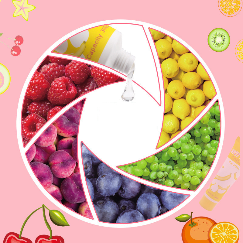 Zhengtian HotKiss Cherry Lubricant Fruit Banana Lubricante Soluble en Agua Frutas Fertiles Lubricantes