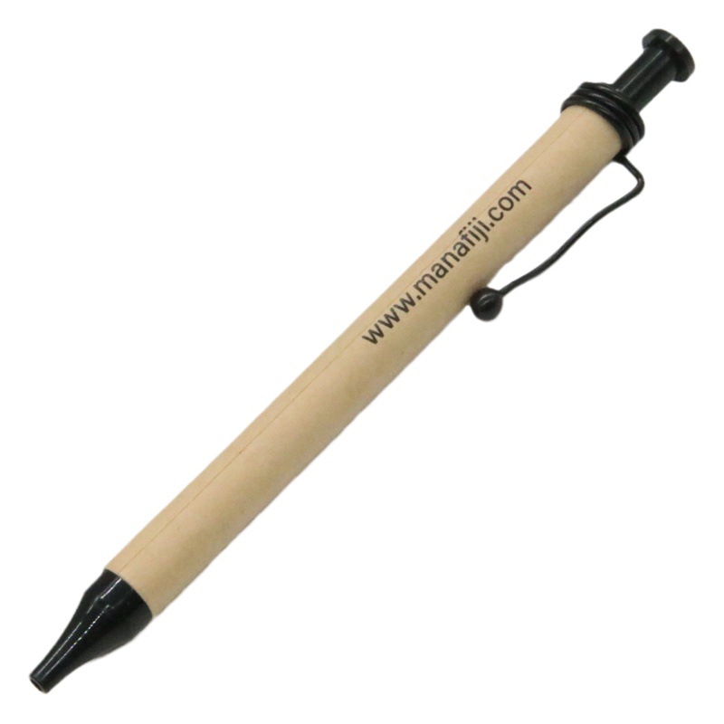 Protección del medio ambiente al por mayor bolígrafo tubo de papel pluma láser logo en stock publicidad superventas caliente-venta