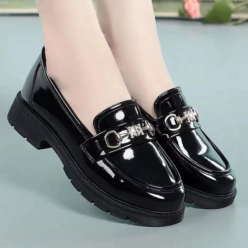 Leather English Style Loafers for Men, British Design, Soft Sole, 2023, Factory Direct