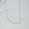 Brand design fashionable necklace from pearl, European style, light luxury style