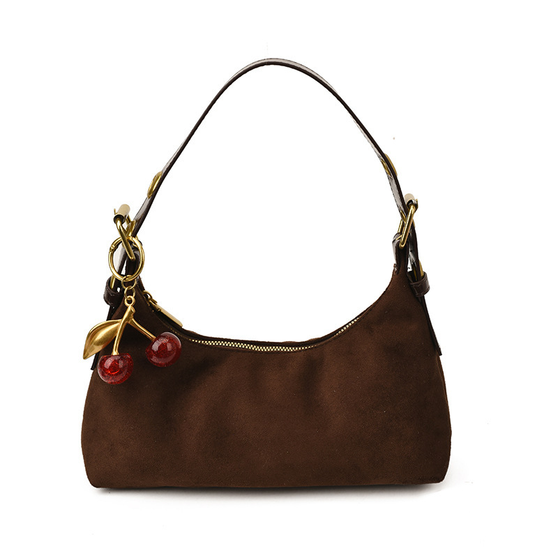 Transfronterizos de alto nivel retro bolso de brazo portátil para mujeres 2025 nuevo invierno mochila de hombro mochila de moda