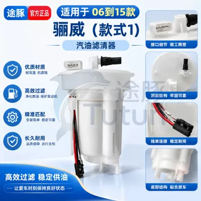Gasoline filter models of the
