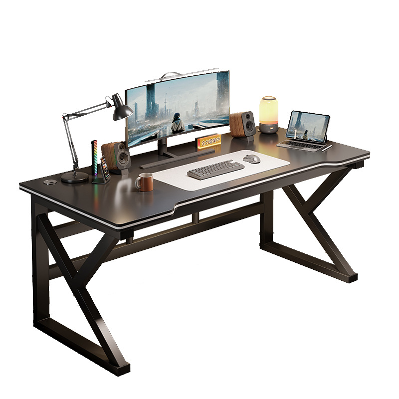 Mesa de computadora escritorio dormitorio escritorio doméstico de madera sólida juego de deportes electrónicos mesa y silla combinación simple mesa de oficina mesa de trabajo image 6