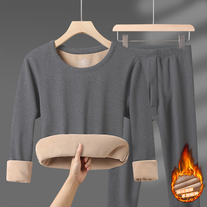 남성용 카멜 헤어 슈트 - 라이트 그레이