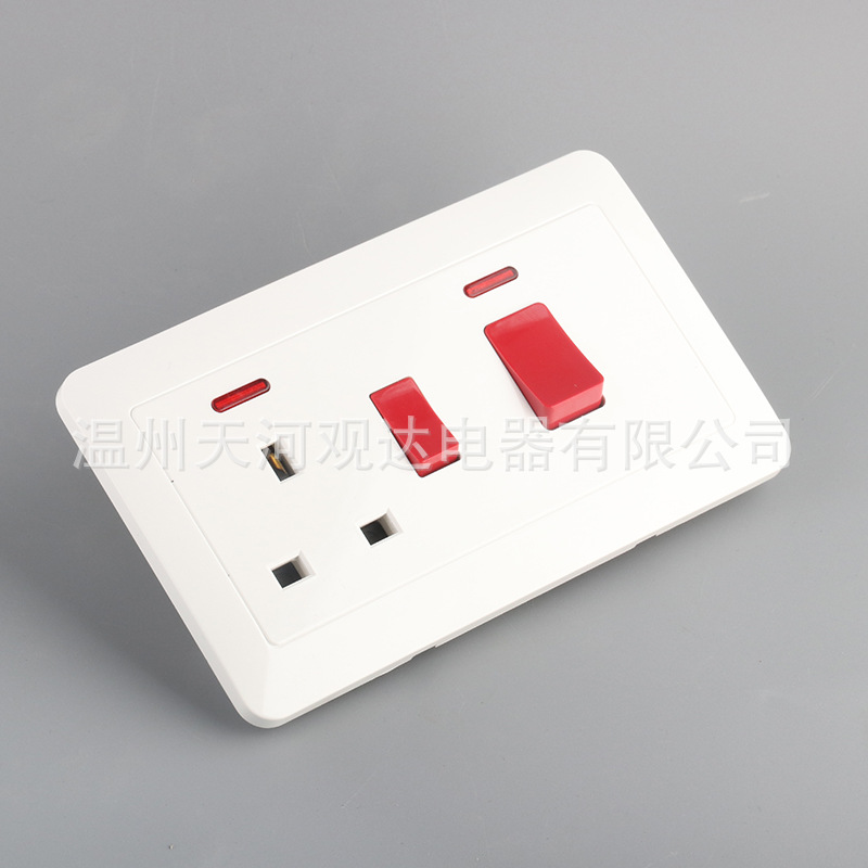 Producción de paneles de enchufe ocultos de pared estándar europeo estándar americano estándar británico 13A image 30
