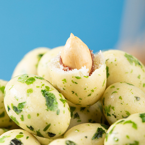 Seaweed flavored fish skin peanuts 500g canned crispy peanuts Japanese beans 8090s nostalgic snacks roasted seeds and nuts snacks