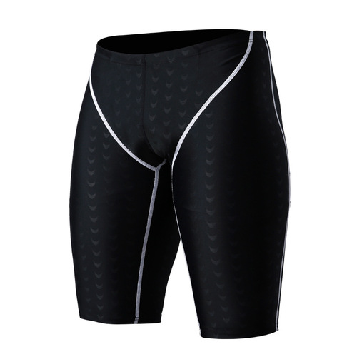 Quick-drying five-point swimsuit men's swimming trunks men's anti-embarrassment large size boxer new swimming equipment wholesale set