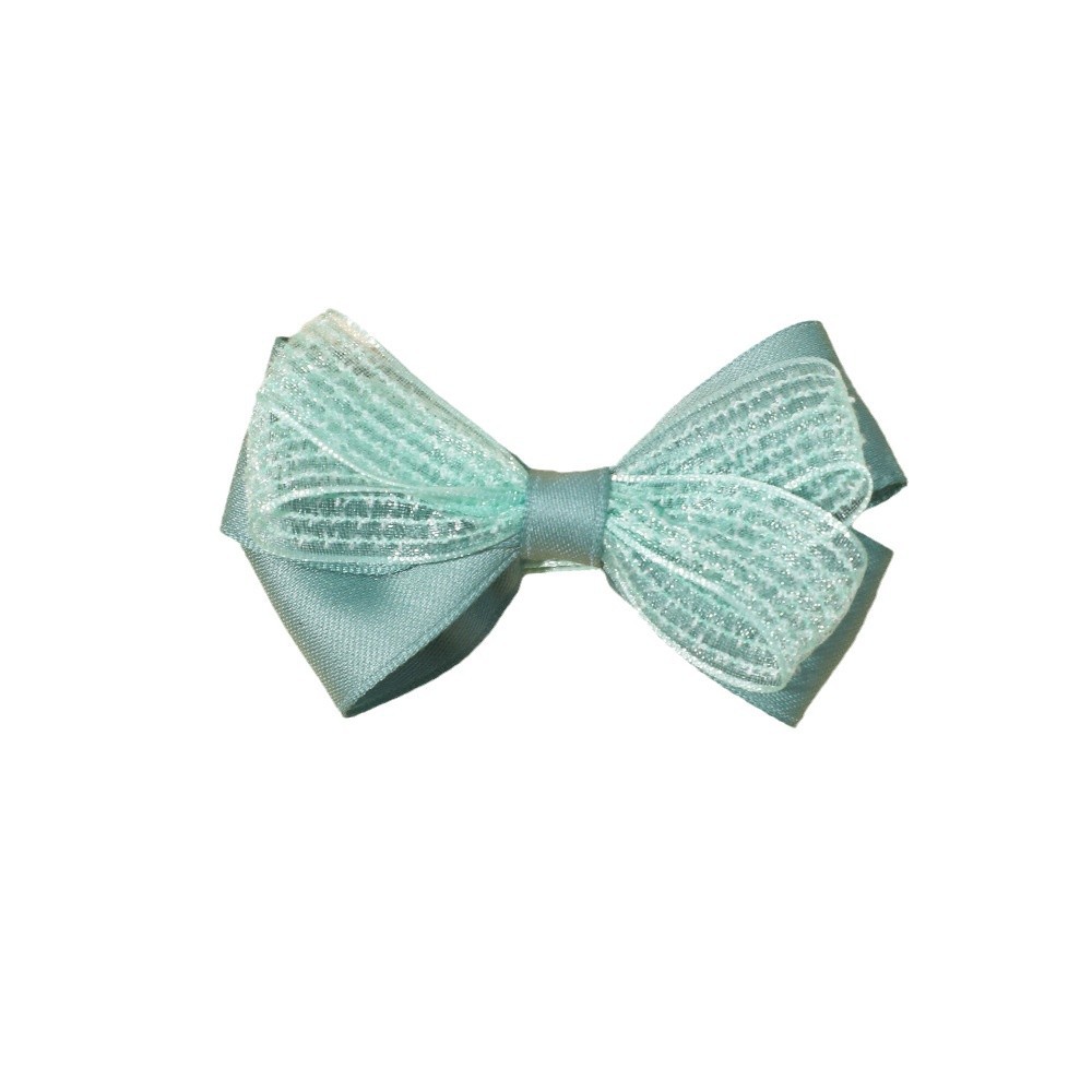 Carino fermaglio per capelli per bambini europei e americani commercio estero transfrontaliero nuovi accessori per capelli per bambini ragazze fiocco tinta unita clip all'ingrosso_voghion.com