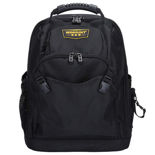 Durable Double Shoulder Tool Bag for Electricians - Heavy Capacity, Multifunctional Repair Tool Bag