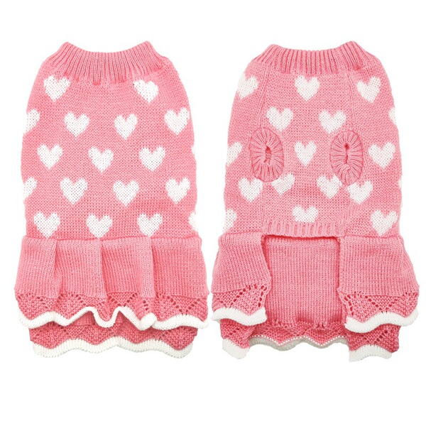 Pet products dog clothes Pet sweater wholesale round neck slim pet…