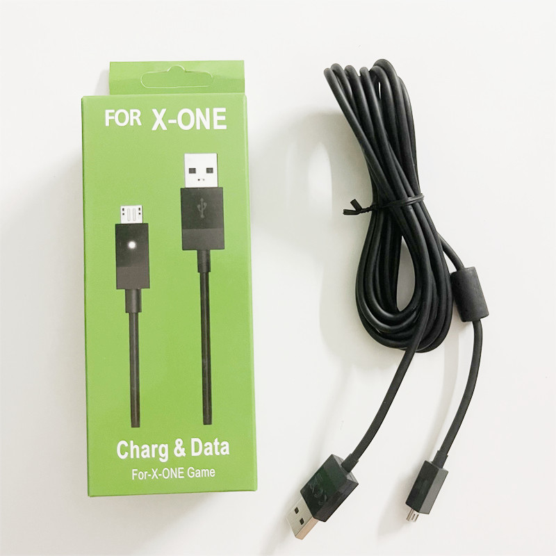 X-Boxone Data Cable X-Box One S Game Controller Charging Cable 2.75m Universal Ps4 Controller Cable
