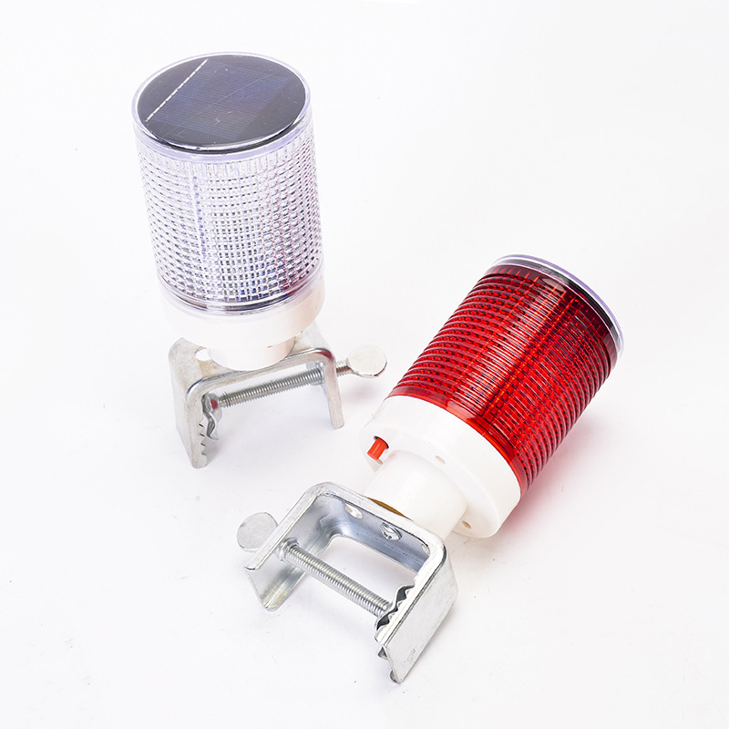 LED night indicator lamp solar-powered