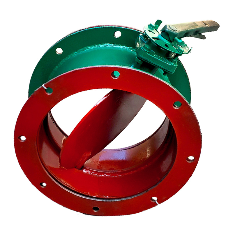 通风蝶阀手动涡轮不锈钢耐高温气动百叶冷风法兰除尘管道电动风阀