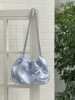 Chain with bow, shoulder bag, fresh one-shoulder bag