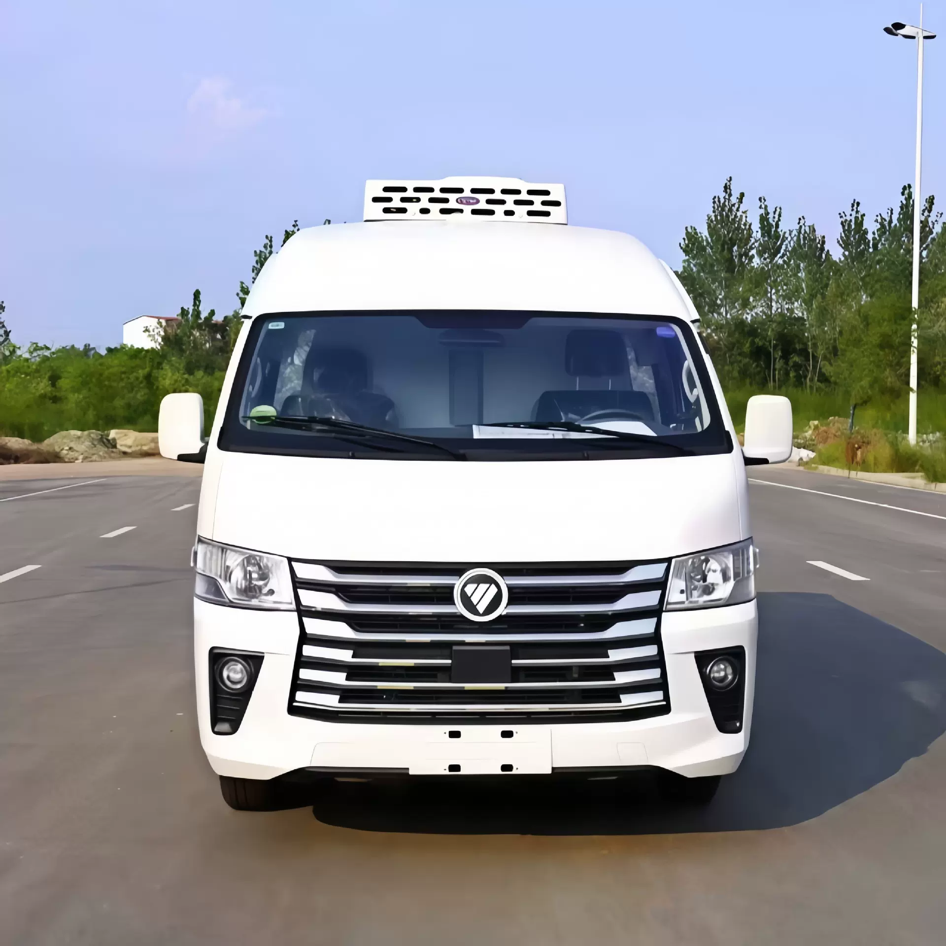 福田G9冷藏车 面包式小型冷藏保温车 蓝牌冻货食品果蔬保鲜运输车