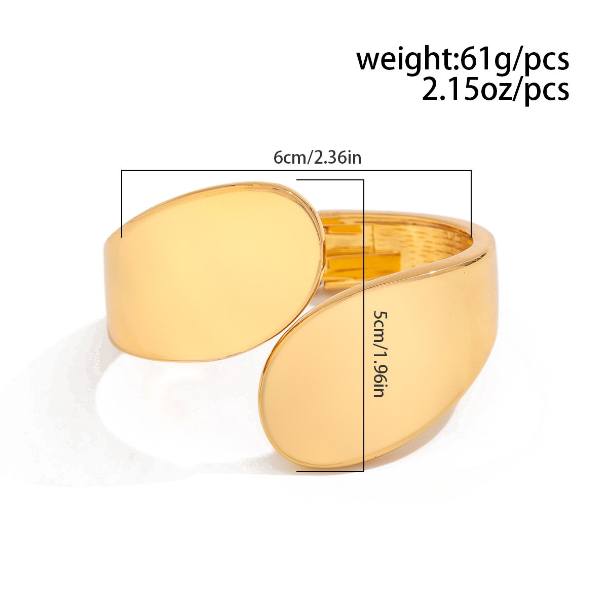 Retro Punk Solid Color Alloy Bangles Wholesale display picture 1