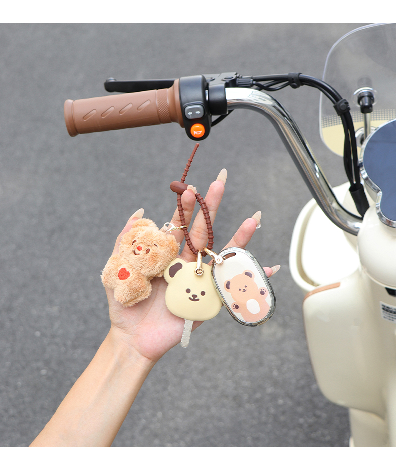 Suitable for Emma Electric Vehicle Key Protective Cover Metaverse Luna Bubble Table Bell Knife Remote Control Outer
