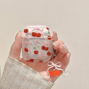Apple, compatible cute headphones, protective case, 2/3/4, pro2, flowered, pro3