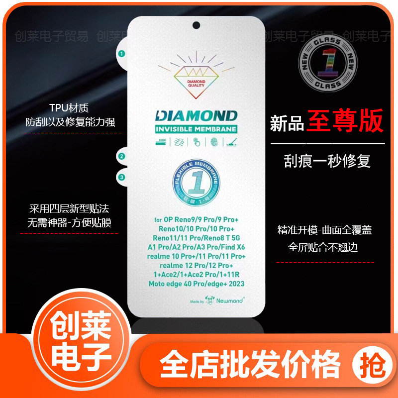 For oppo Reno11Pro hydraulic soft film Reno10 9Pro Findx7Ultra mobile phone film X6