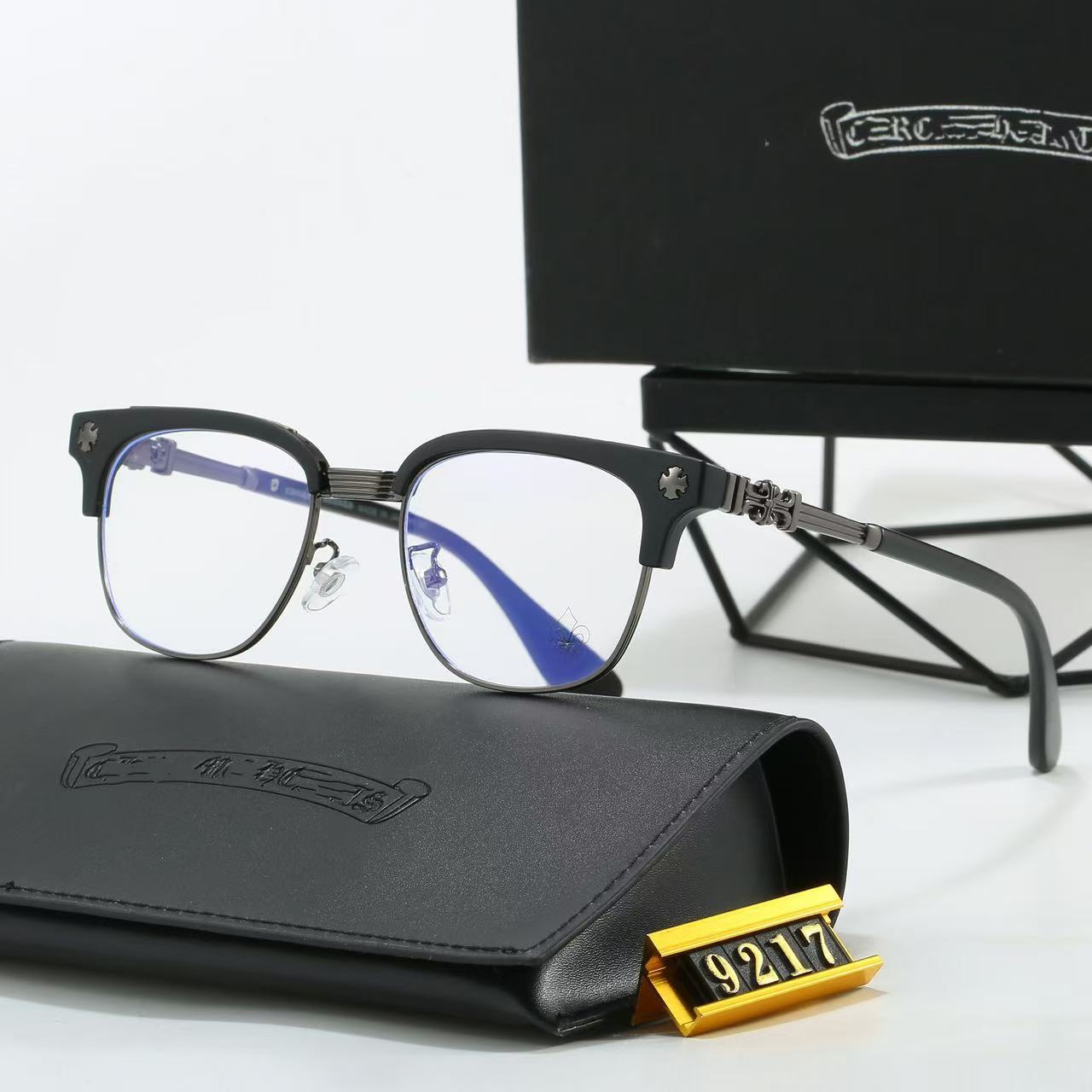 Black silver frame black silver label