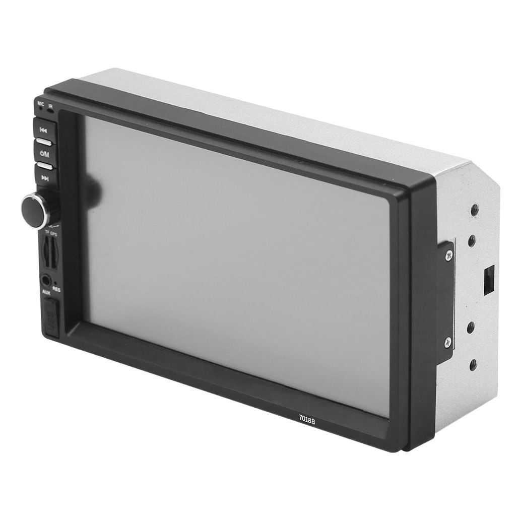 Reproductor Bluetooth MP3/MP5 para automóvil de un solo lingote de 7 pulgadas, control central del automóvil, imagen de marcha atrás HD, reproducción multimedia