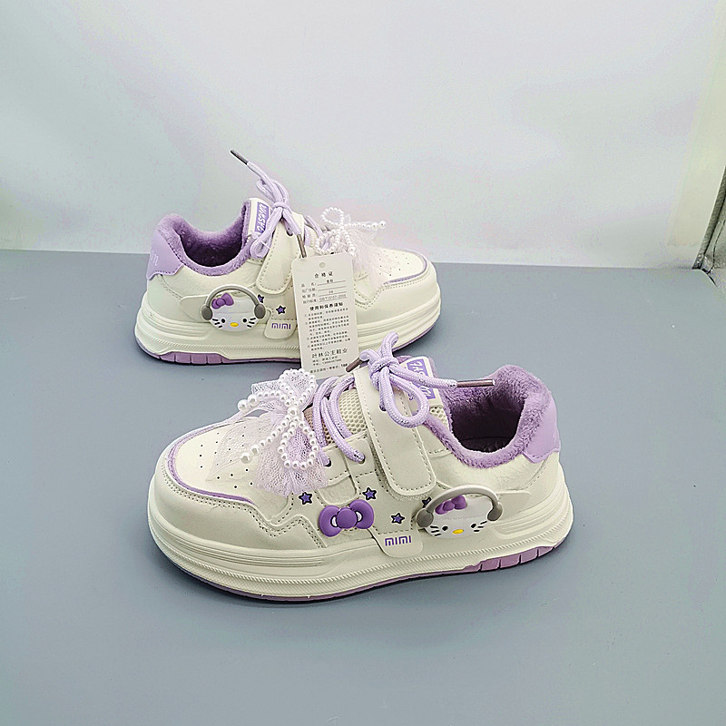 Princesa Ye Lin 28 - 32 yardas 32 - 37 yardas de algodón zapatos de skate para niñas zapatos de moda para niños zapatos de cuero para niños