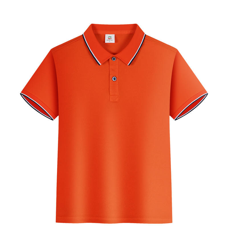 Camiseta de polo infantil personalizada uniformes de escuela de jardín de infantes uniformes de manga corta transfronterizos camisetas culturales logotipo impresa