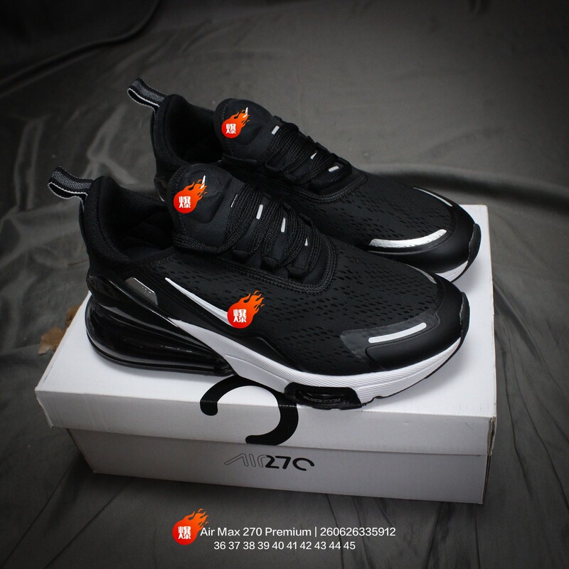 Air Max Premium 270 High-End Version Sock-Style Heel Half-Cushion Air Cushion Sports Running Shoes Air Max Premium 270 High-End Version Sock-Style Heel Half-Cushion Air Cushion Sports Running Shoes