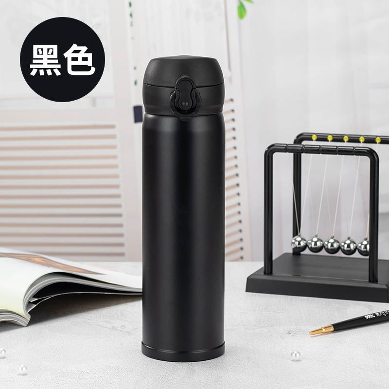 304不锈钢迷你弹跳盖保温杯弹盖杯大容量便携随行车载可加印iogo|undefined