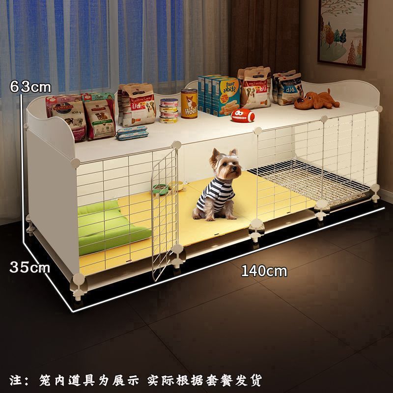 新型狗笼子小型犬一室一厅一卫大空间带厕所分离狗窝豪华别墅|undefined