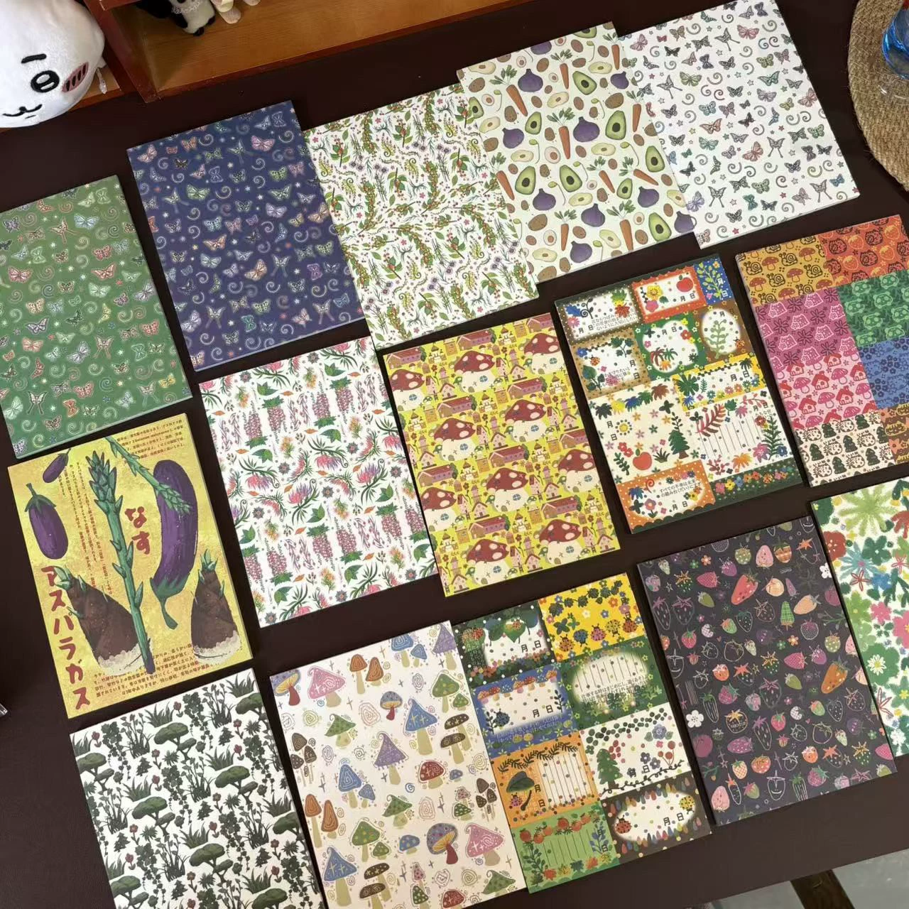 Блокнот в винтажном стиле Spicy Star, оригинальный материал журнала, ретро-художественный, отрывной, нелипкий фон для заметок.