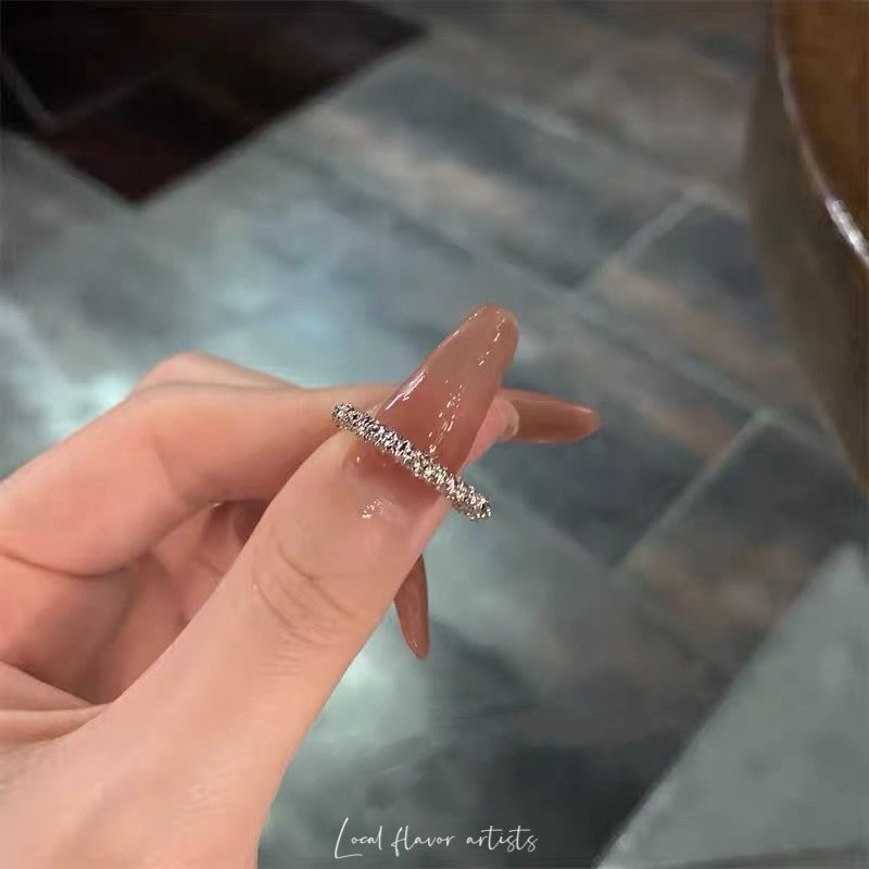 Minimalist Ring!High-end, Light-luxury, Niche Design, Cool And Understated Style, Adjustable Open Ring, 2023 New Model_voghion.com