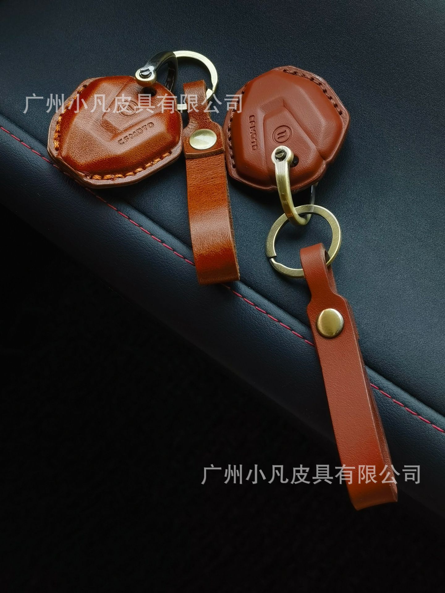 Suitable for spring breeze motorcycle 250/450SR 250/700CLX 450CLC handmade cowhide key set