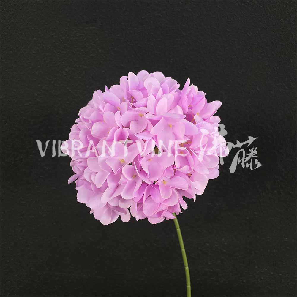 Flores artificiales moradas para decoración de bodas, arreglos de pasillo, techo, hotel, rosas, hortensias, decoración de suelo, arreglos florales, flores artificiales
