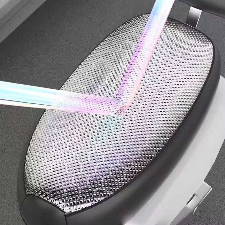 Cubierta de cojín de asiento de automóvil eléctrico, protección solar, aislamiento térmico, batería general de cuatro estaciones, cubierta de cojín de cuero grueso de motocicleta, una pieza de cabello image 3