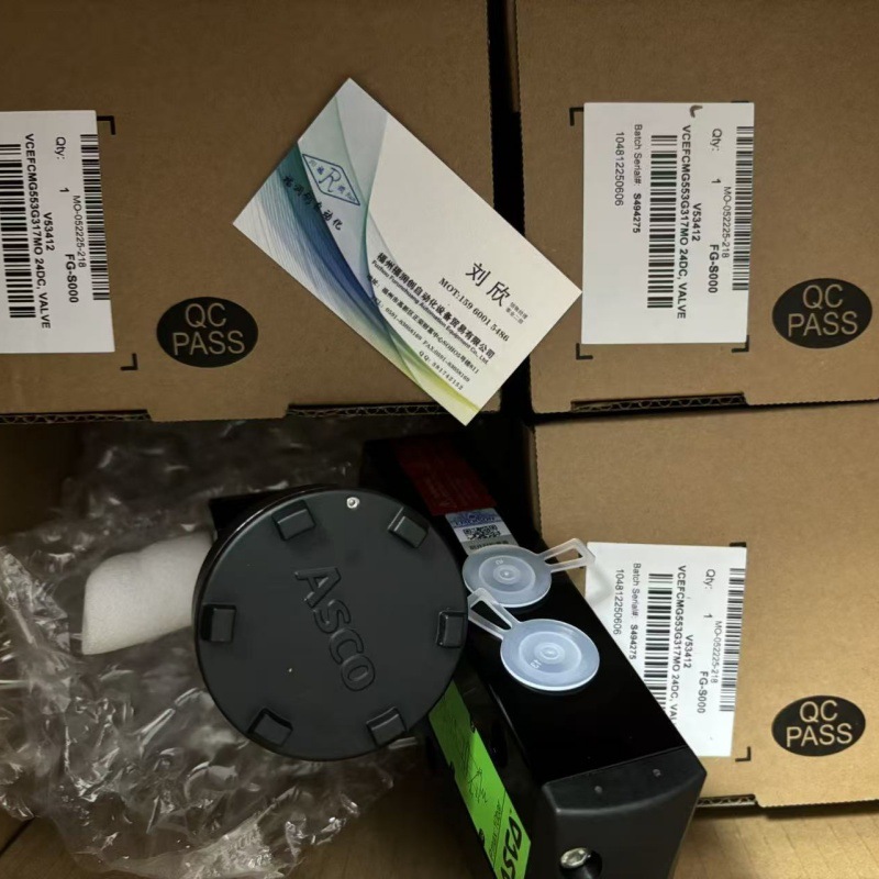 VCEFCMG553G317MO 24VDC  ASCO电磁阀