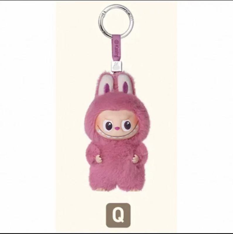 （东莞高品质）labubu4.0心底密码系列mini拉布布搪胶挂件盲盒|undefined