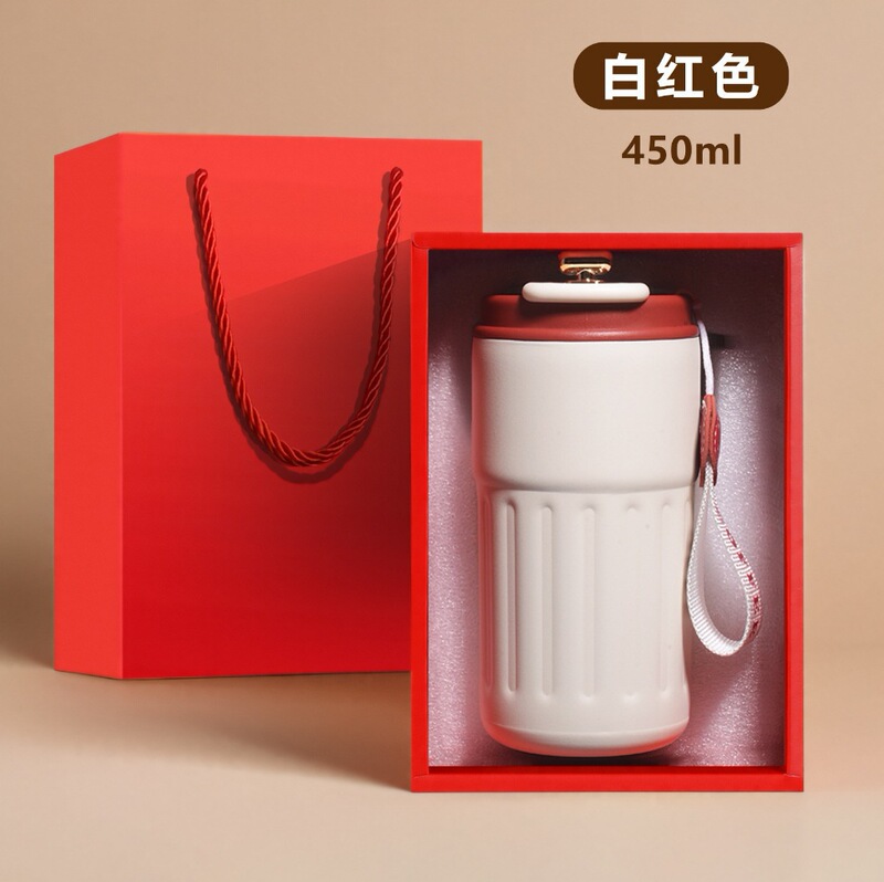 新智能咖啡杯定制logo便携不锈钢保温杯广告礼品男女水杯刻字测温|undefined