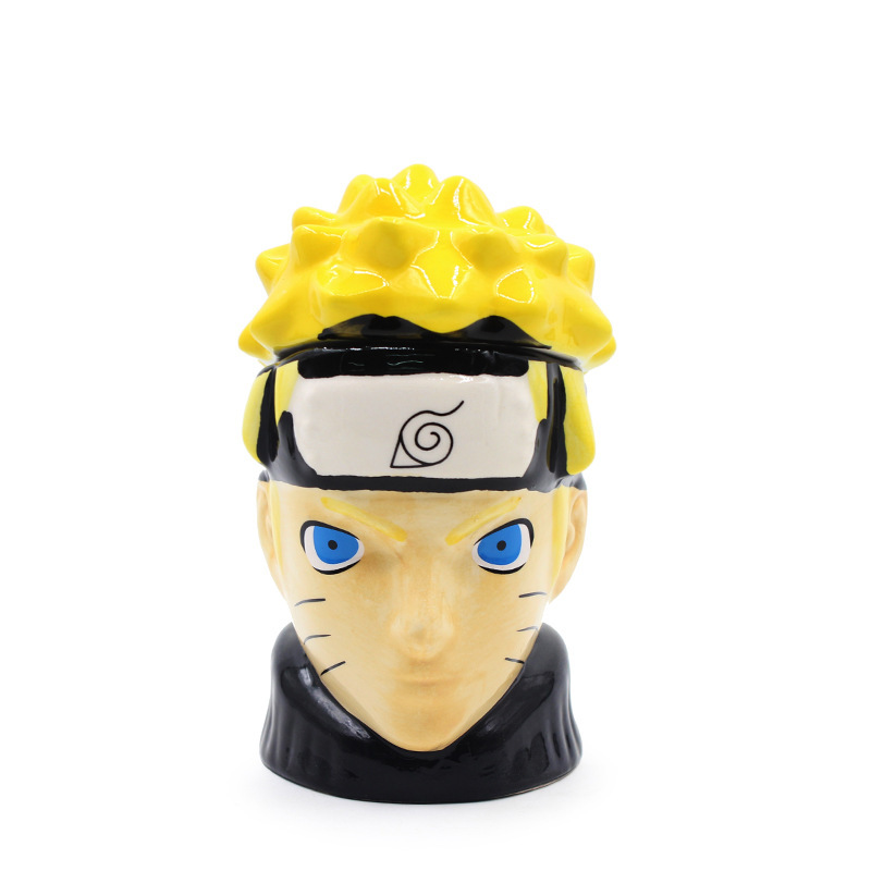 Naruto Taza Naruto Taza de agua Naruto Anime 3D Taza de forma perimetral