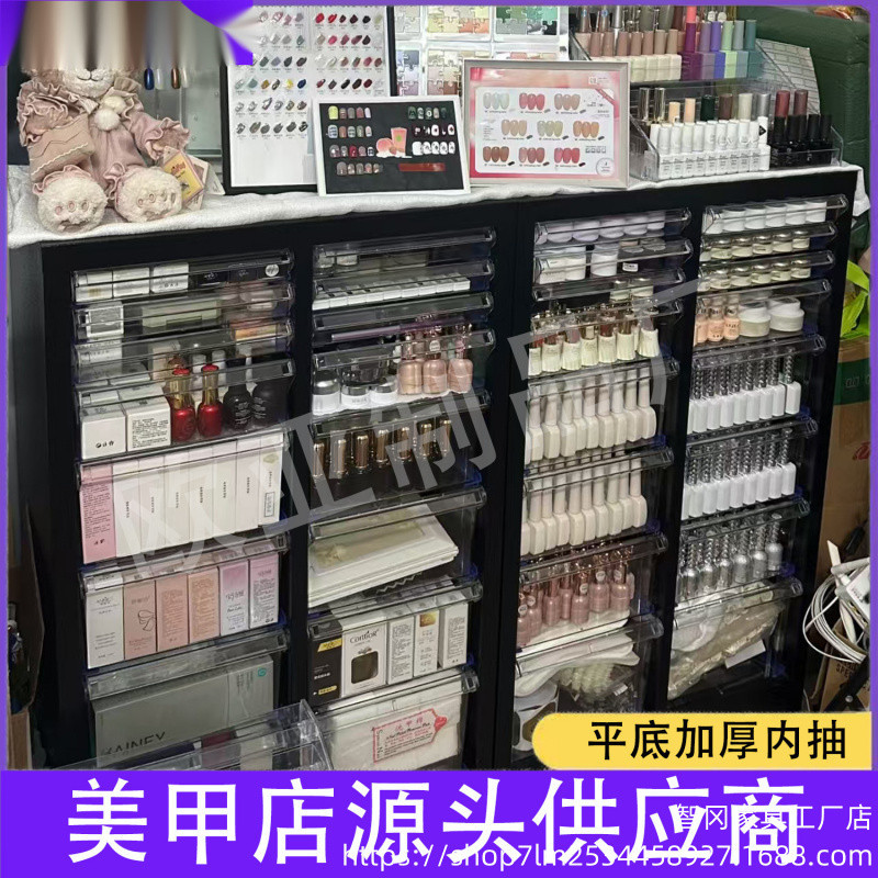 Storage system for documents for manicure