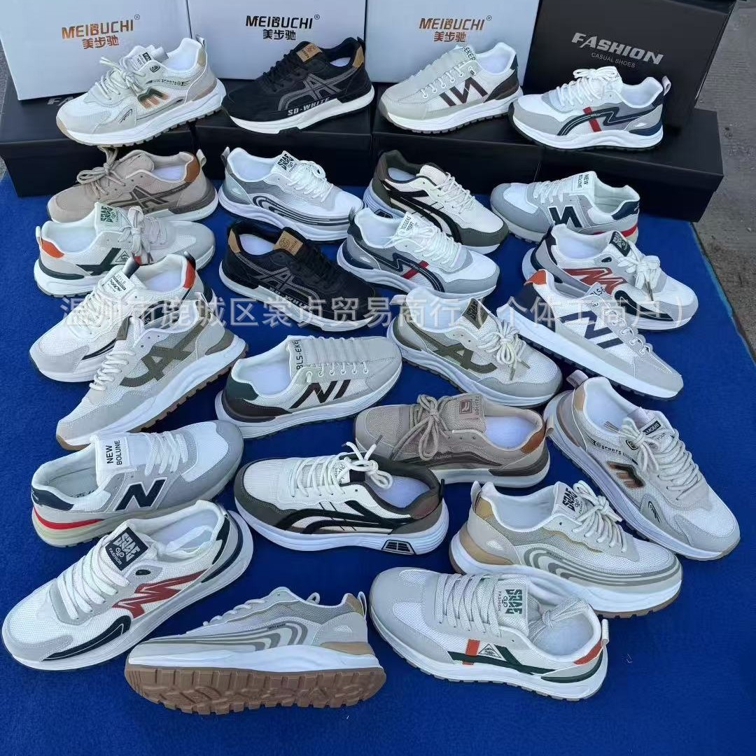 福建泉州男鞋软底工厂批发品牌杂款男处理鞋外贸鞋批发鞋子货源